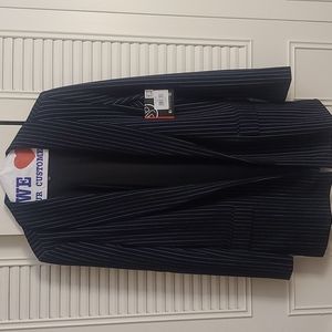 Brand new Navy blue pin stripe Blazer